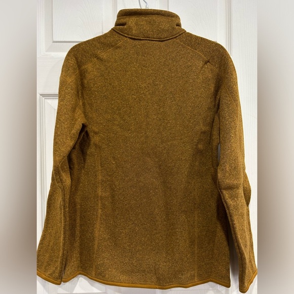 Patagonia Women's Medium Better Sweater 1/4-Zip Raptor Brown NWT Jacket - Picture 3 of 8